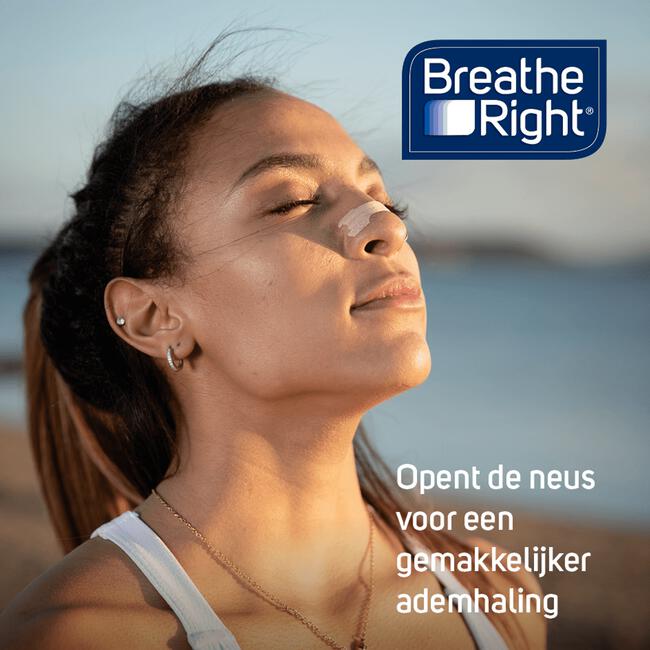 Breathe Right Neusstrips Small/Medium 30 stuks