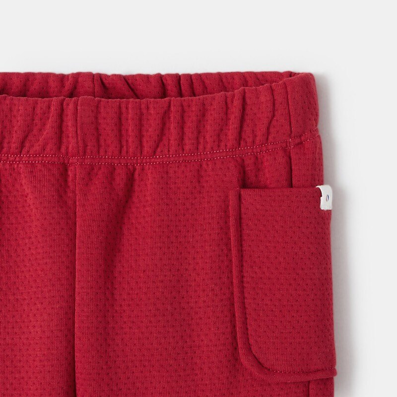 Pantalon en molleton piqué rouge bébé fille Absorba Rouge
