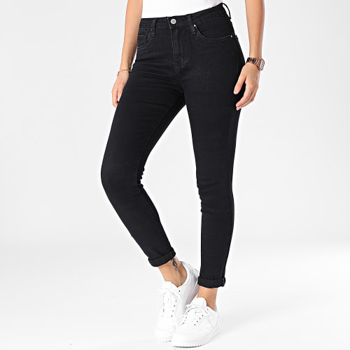 Jean Slim Femme Noir