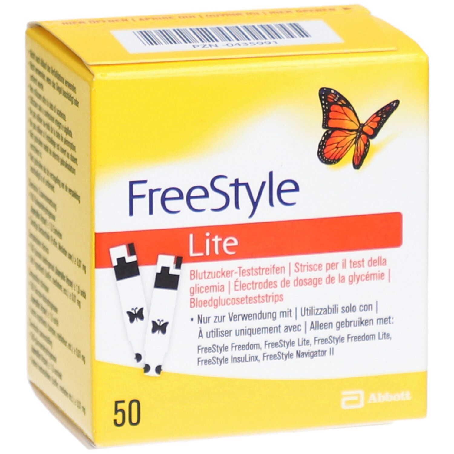 FreeStyle Lite Blutzucker Teststreifen ohne Codieren