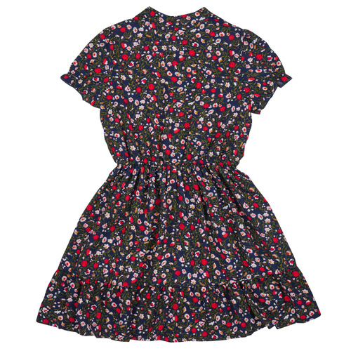 Only - KOGLUNA MONIQUE STRING TIE S/S DRESS PTM - Multicolore