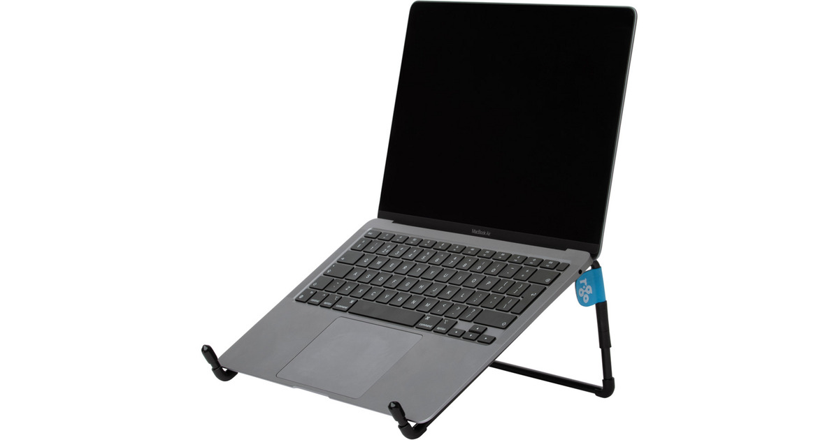 R-Go ToolsSteel Travel Laptopstandaard  (Zwart)