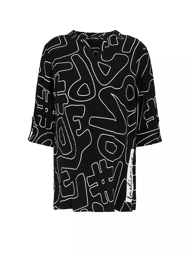 DORIS STREICH Bluse schwarz