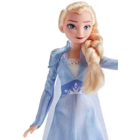 Hasbro Disney Frozen 2 Elsa in blauem Kleid