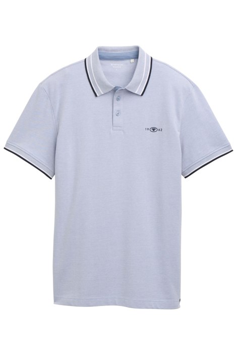 Tom Tailor blauwe heren polo