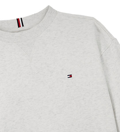 Tommy Hilfiger Sweatshirt - Zeitlos - Snow White Heather