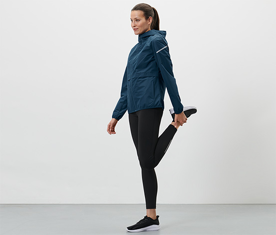 Windprotection-Laufjacke, gelb