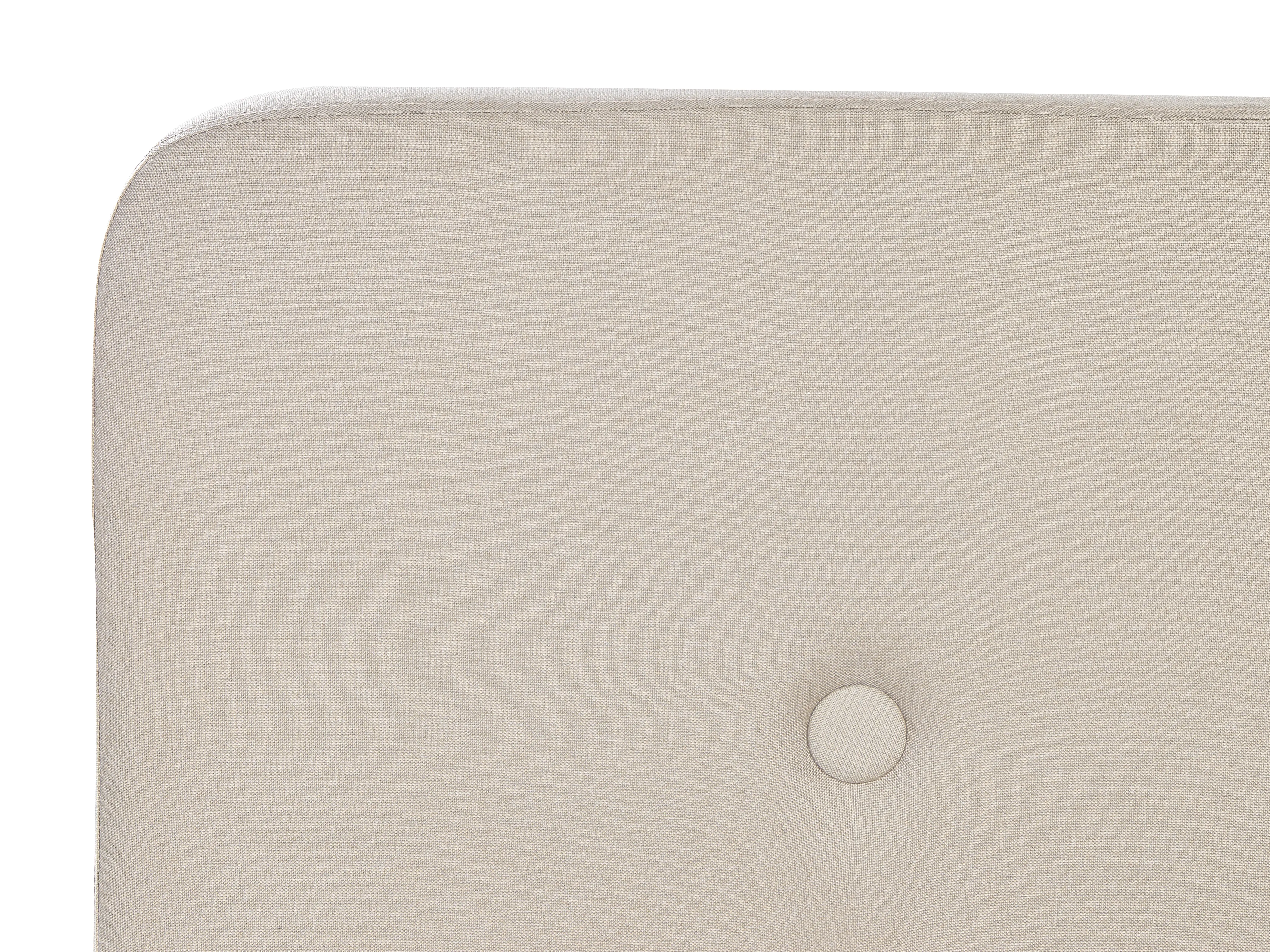 Bed met opbergruimte Stof RENNES 140 x 200 cm Beige