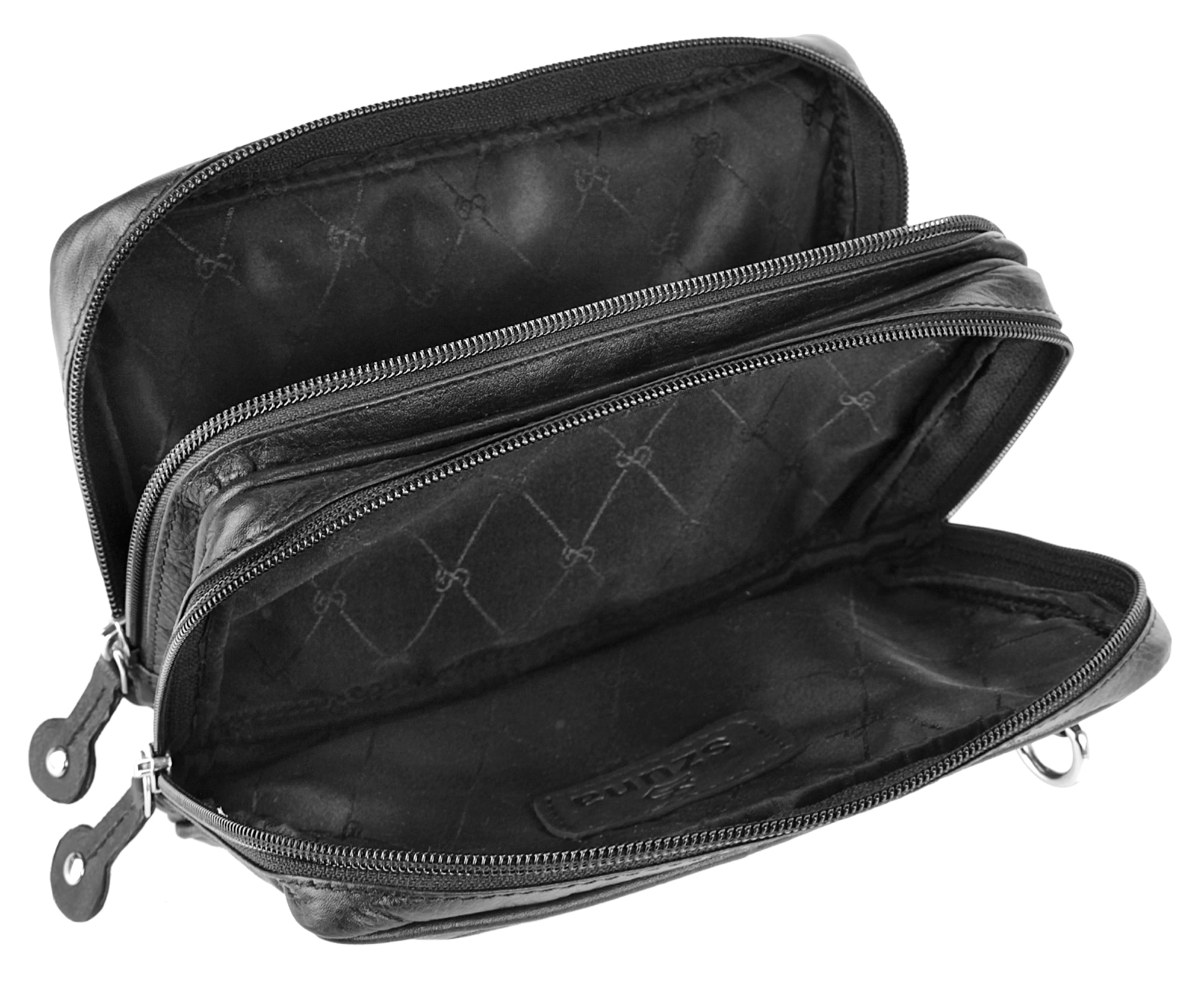 Szuna Handgelenktasche echt Leder