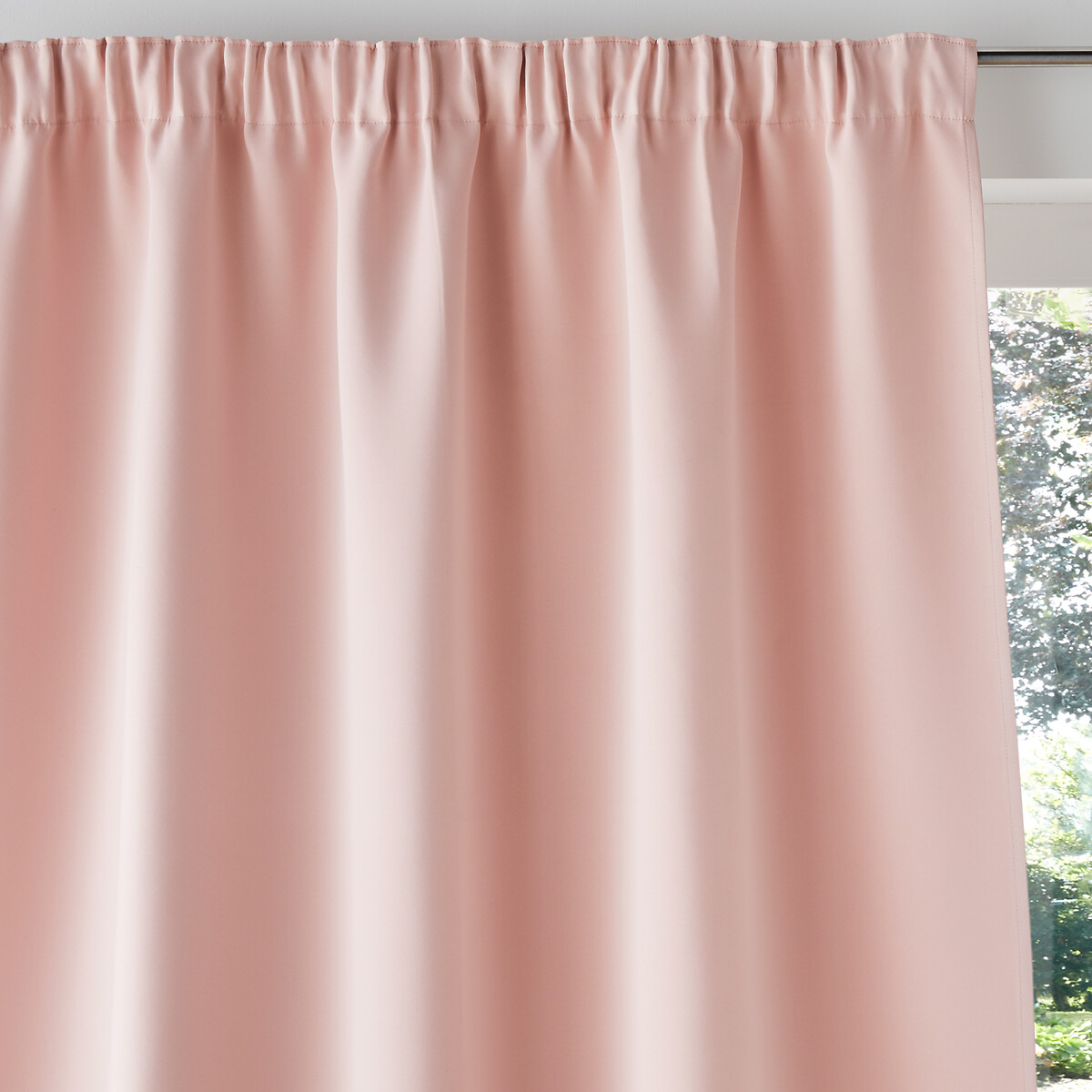 LA REDOUTE INTERIEURS<br>Cortina blackout com acabamento franzido, Voda