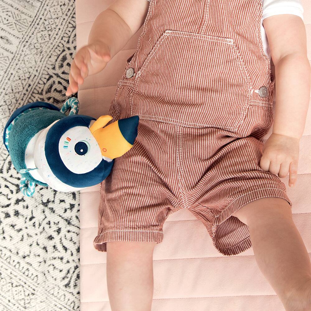 PELUCHE PABLO ROULEAU SONORE