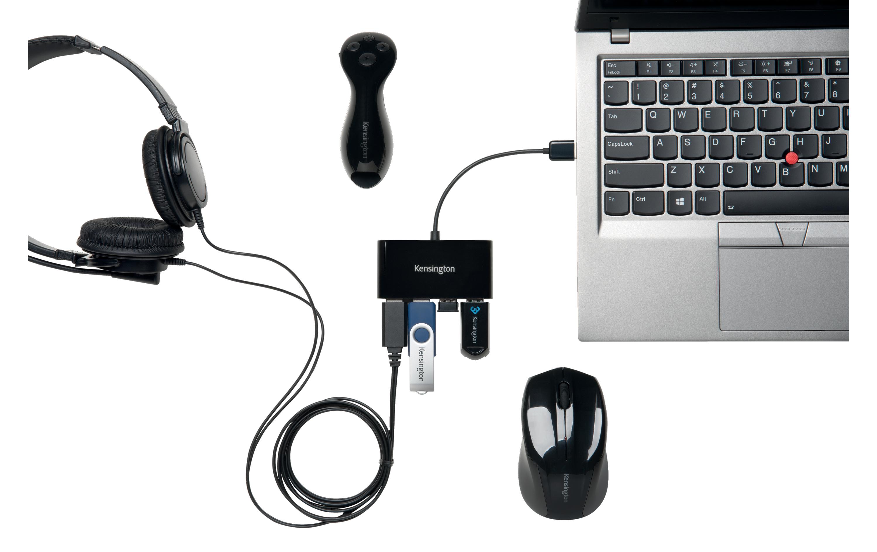 USB-Hub 4-Port USB 2.0Externer 4-Port USB-Hub