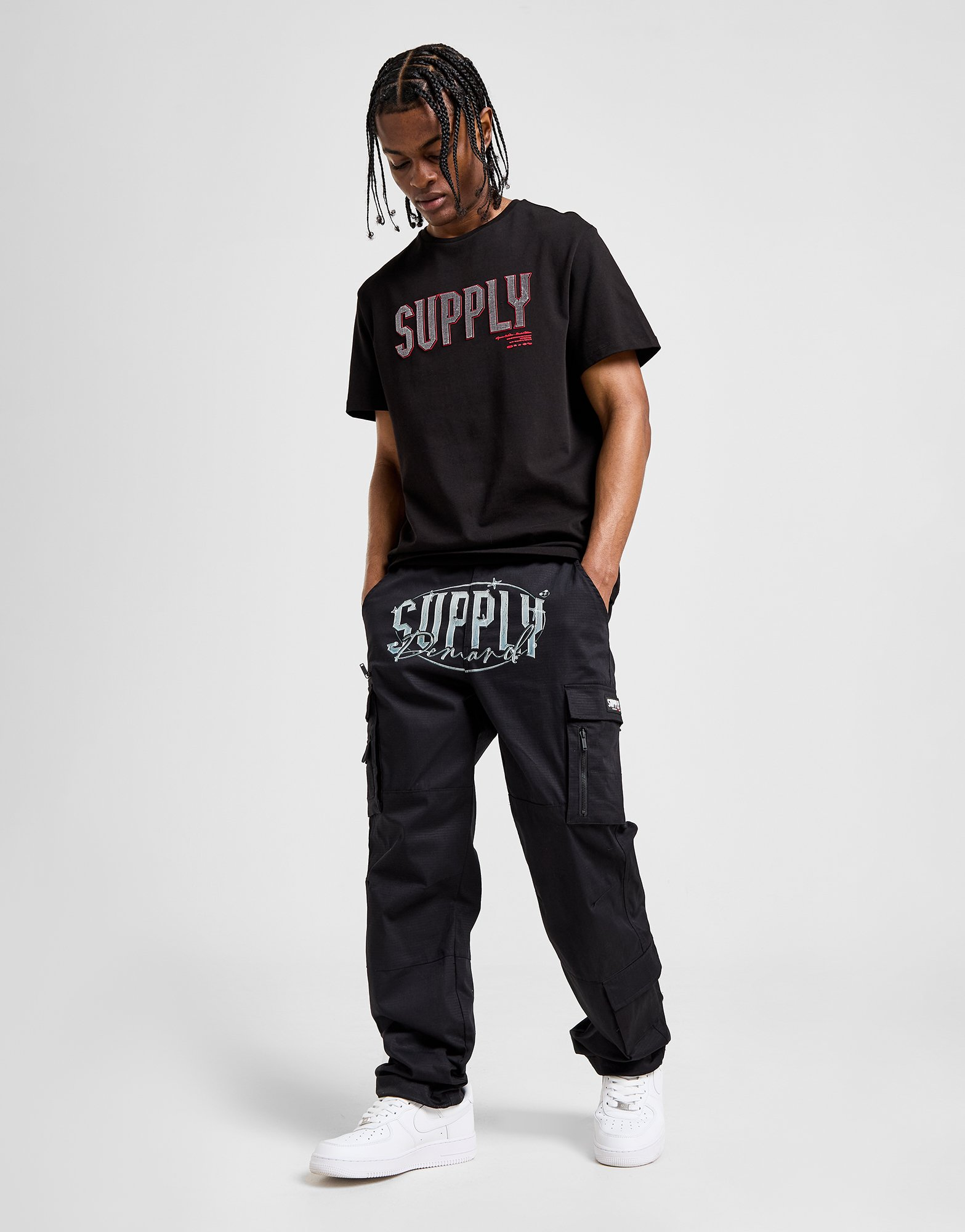 Supply & Demand Pantalon Cargo Lock Homme