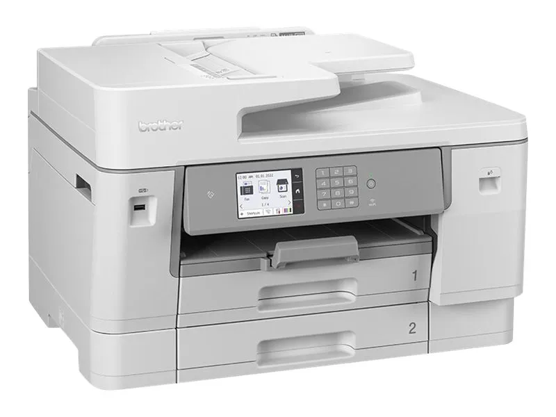 Brother MFC-J6955DW - Multifunktionsprinter - farve - blækprinter - A3/Ledger (medie) - op til 25 spm (kopiering) - op til 30 spm (udskriver) - 600 ark - 33.6 Kbps - USB 2.0, LAN, Wi-Fi(n), NFC, USB 2.0 vært