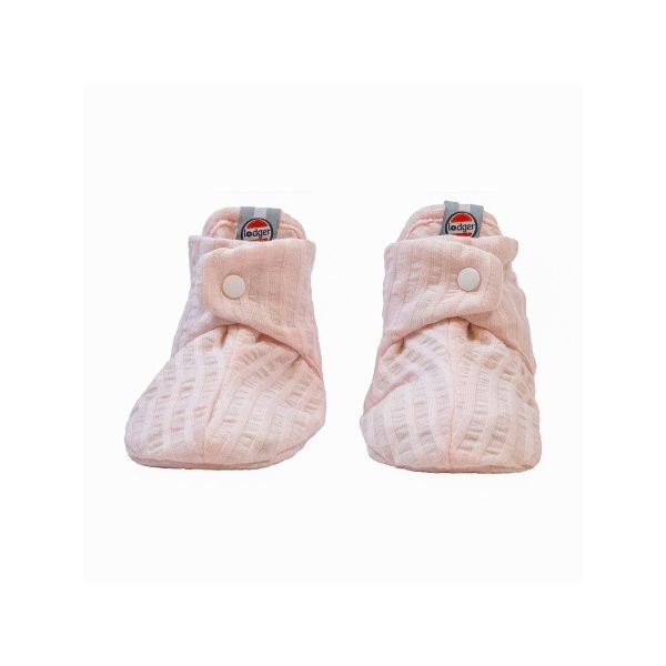 Lodger Slipper Seersucker Tan 3-6mnd 3-6 maanden