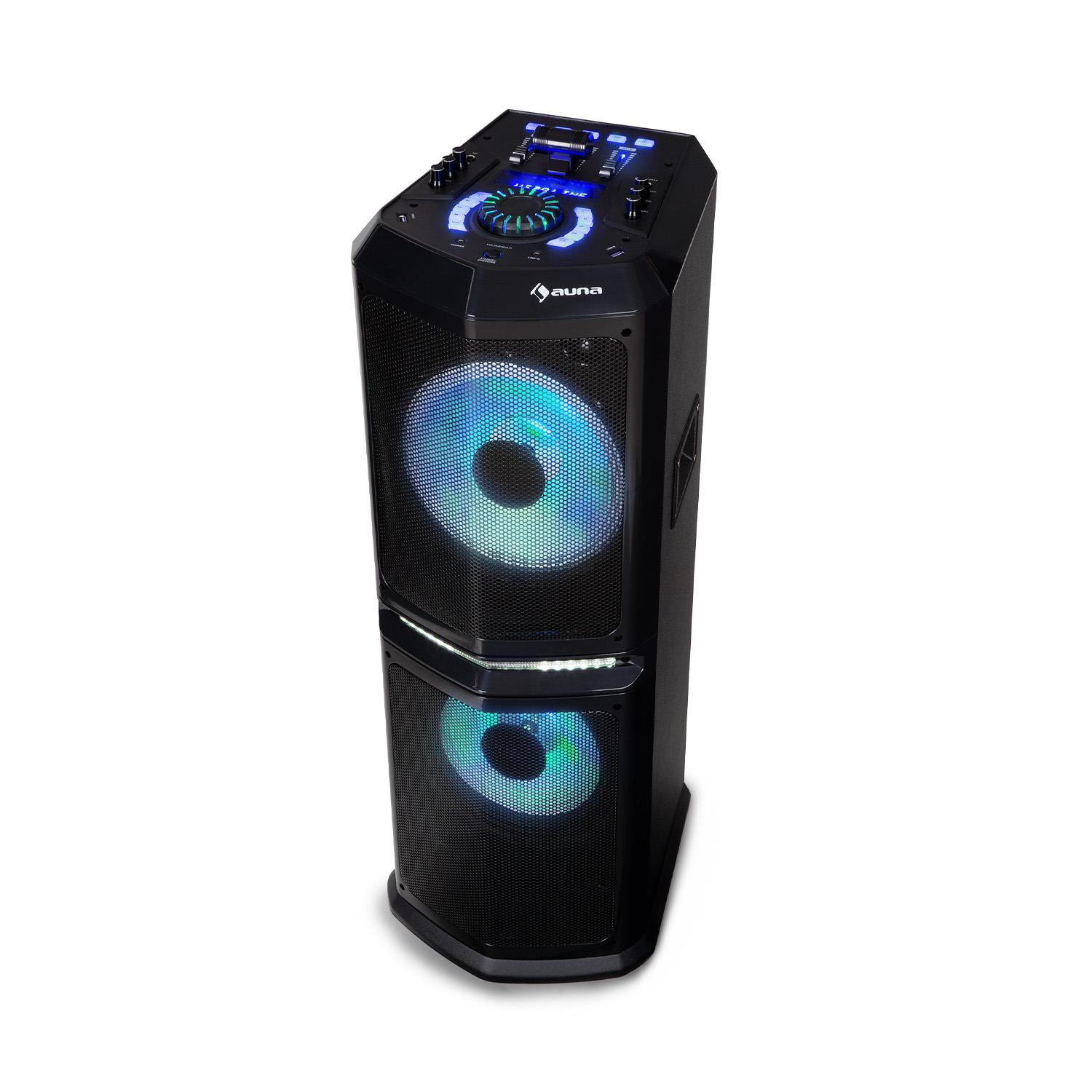 Clubmaster 8000 Party-Audiosystem, 120 W max., 2 x 10