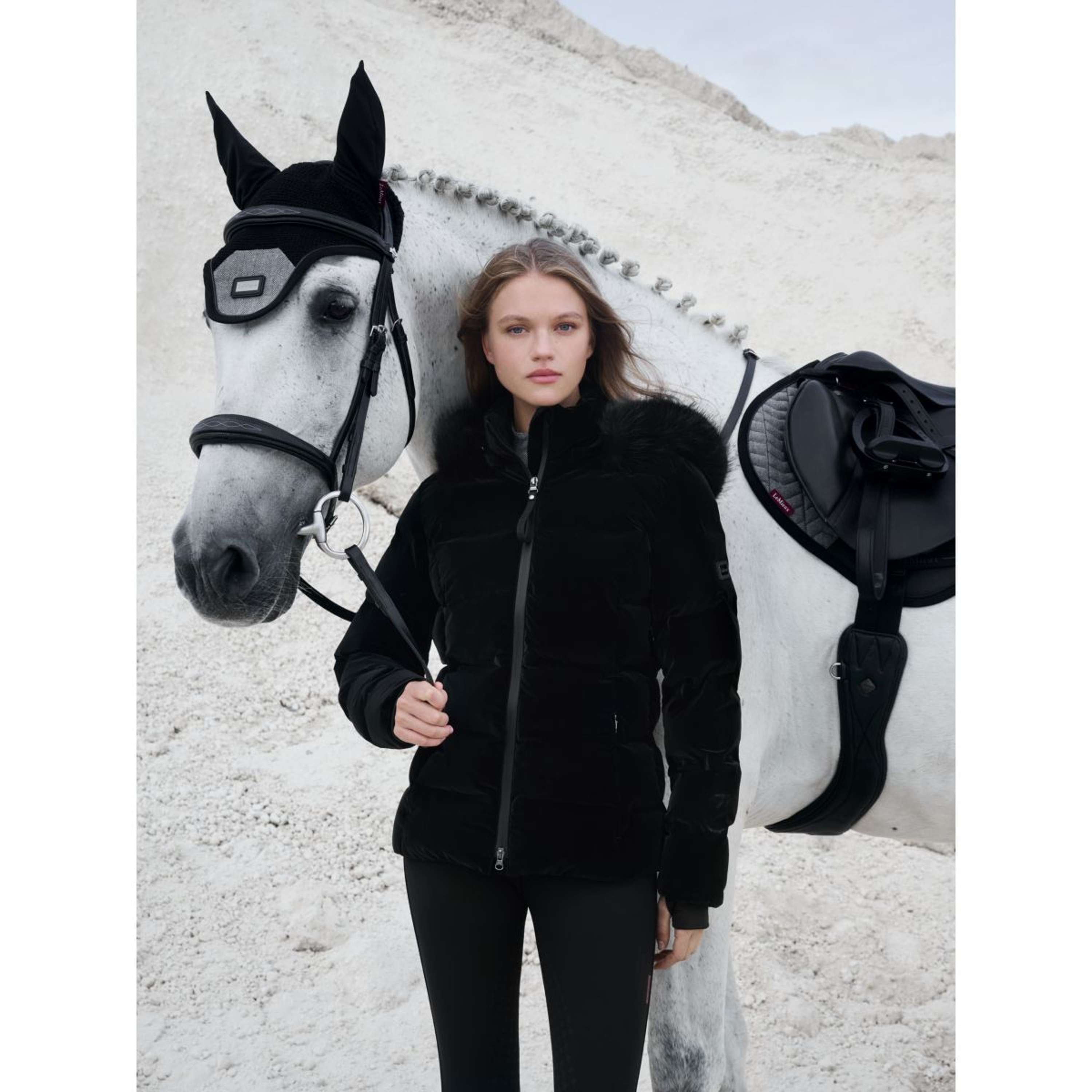 LeMieux Zadeldekje Aspen Springen Herringbone