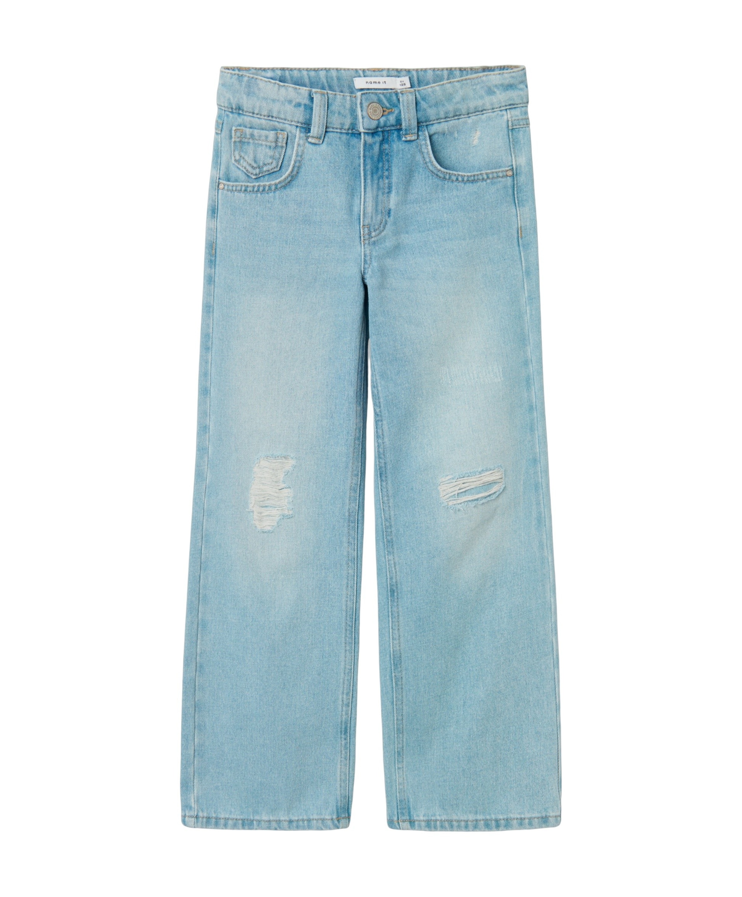 Name it NKFROSE HW WIDE JEANS 1411-TE NOOS meisjes jeans blauw
