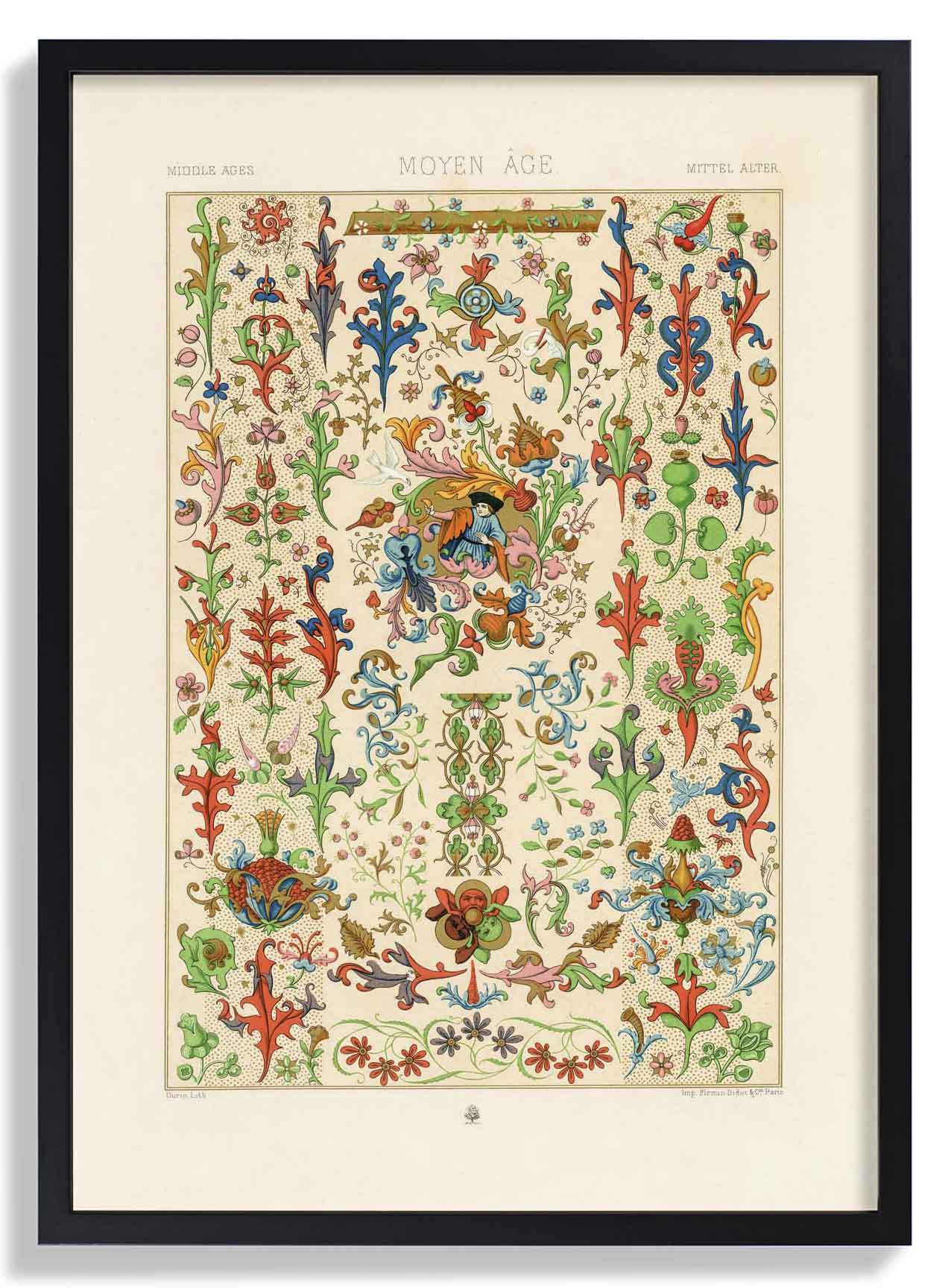 Mittelalterliche Gravur