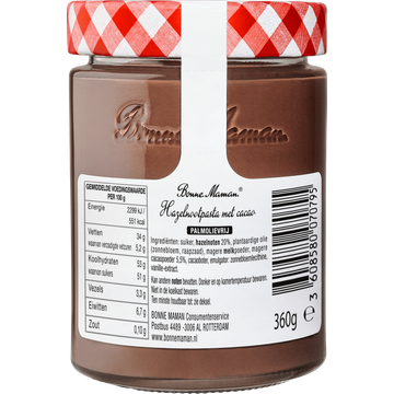 Bonne Maman Hazelnootpasta met Cacao 360 g