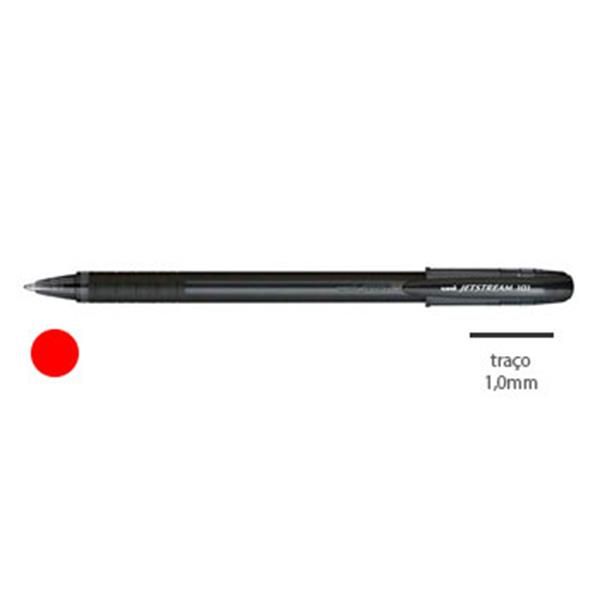 Esferográfica SX-101-10 Jetstream 101 1,0mm Vermelho