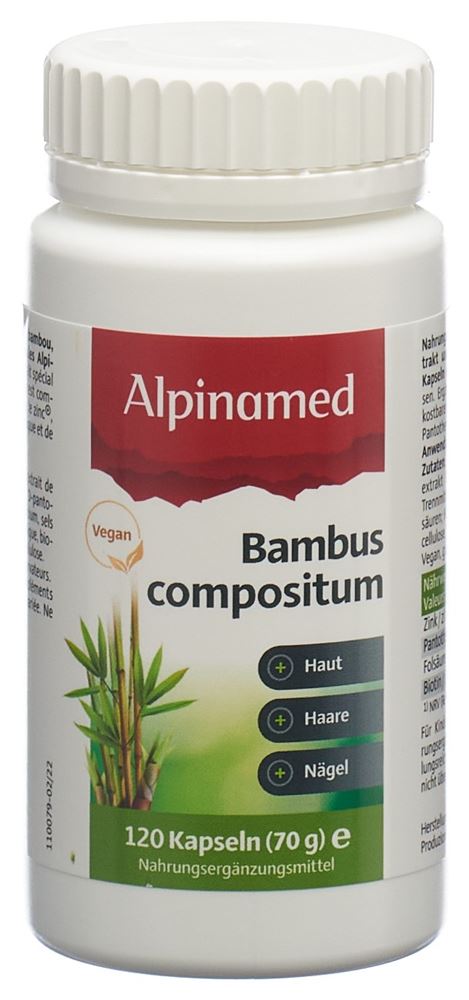 ALPINAMED Bambus compositum<br>120 Stück, Kapsel