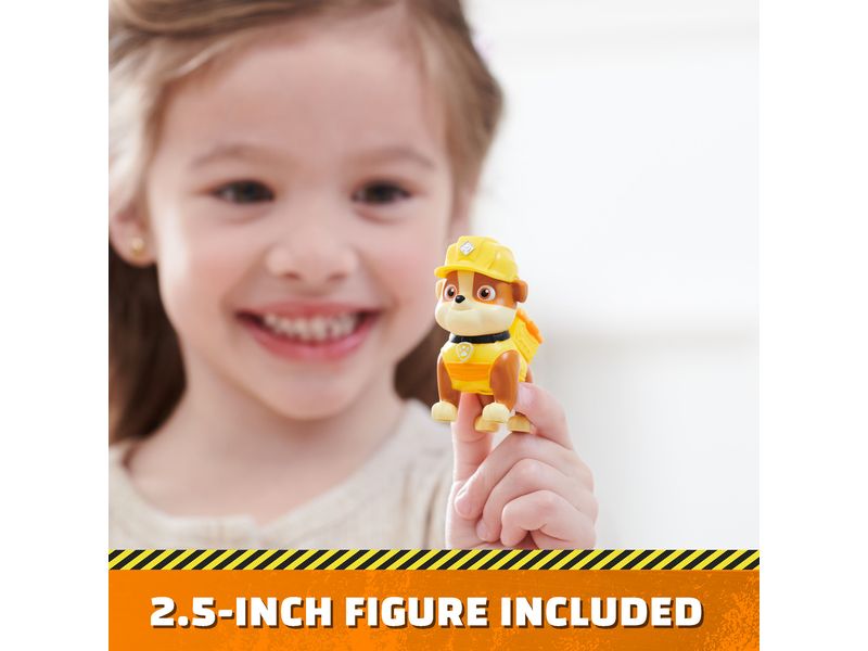 Spinmaster Rubble und Crew Deluxe Bulldozer Rubble mit seinem Deluxe Planierraupen-Fahrzeug
