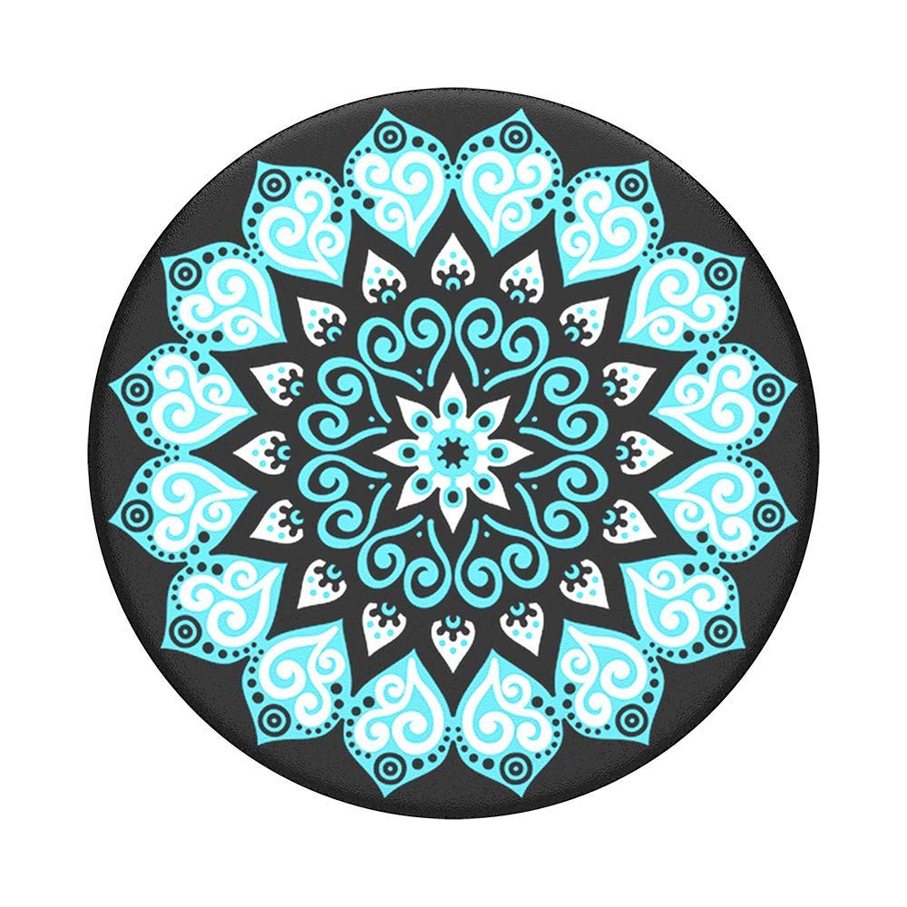 PopGrip Finger Griff Halterung (Austauschbarer Top) für Smartphones / Tablets (801146) - Peace Mandala Sky