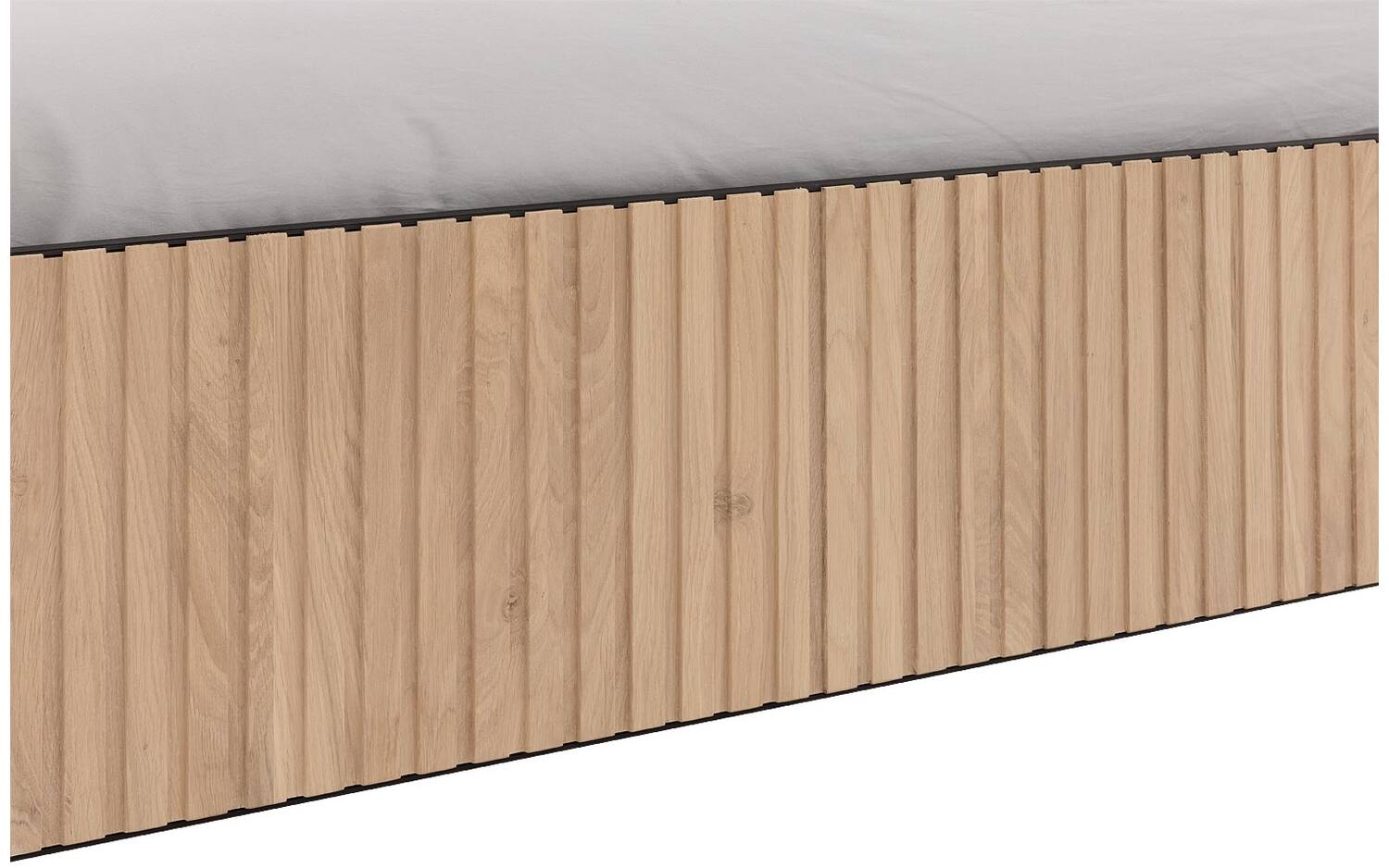 Goossens Bedframe Capelli - 180 x 200 - Naturel eiken - Hout