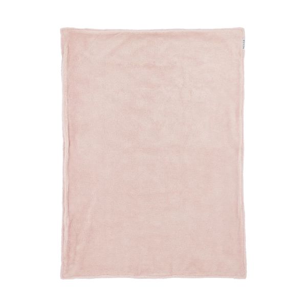 Meyco Mini Knots Fleece Ledikantdeken 100 x 150 cm Soft Pink