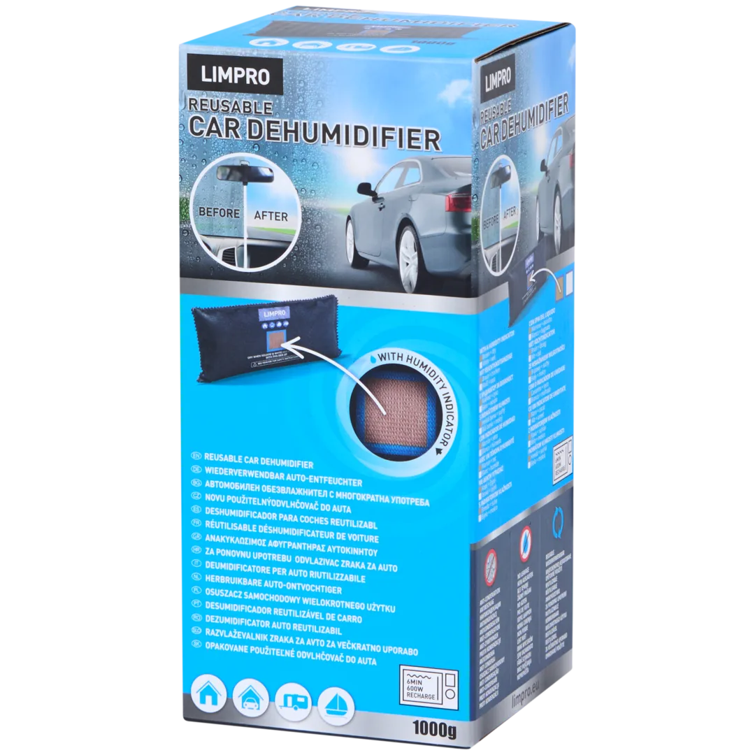 Limpro herbruikbare auto-ontvochtiger 1 kg