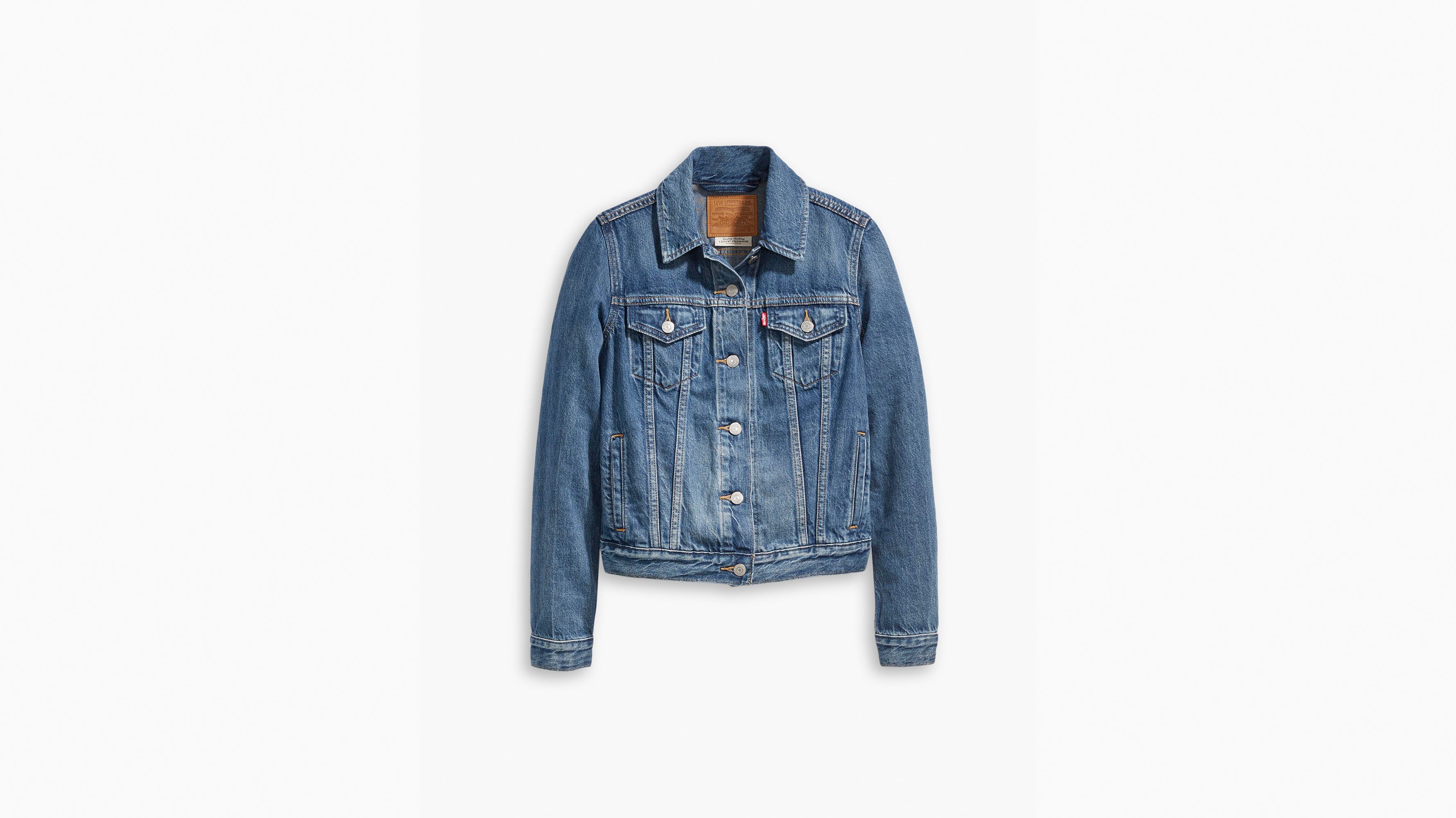 Veste Veste Trucker Original - Soft As Butter - Bleu