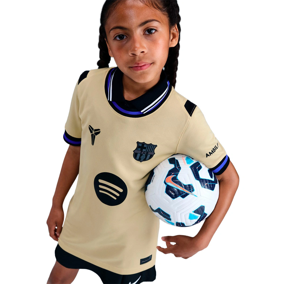 Camisola Nike FC Barcelona Segundo Equipamento x Kobe 2025-2026 Criança