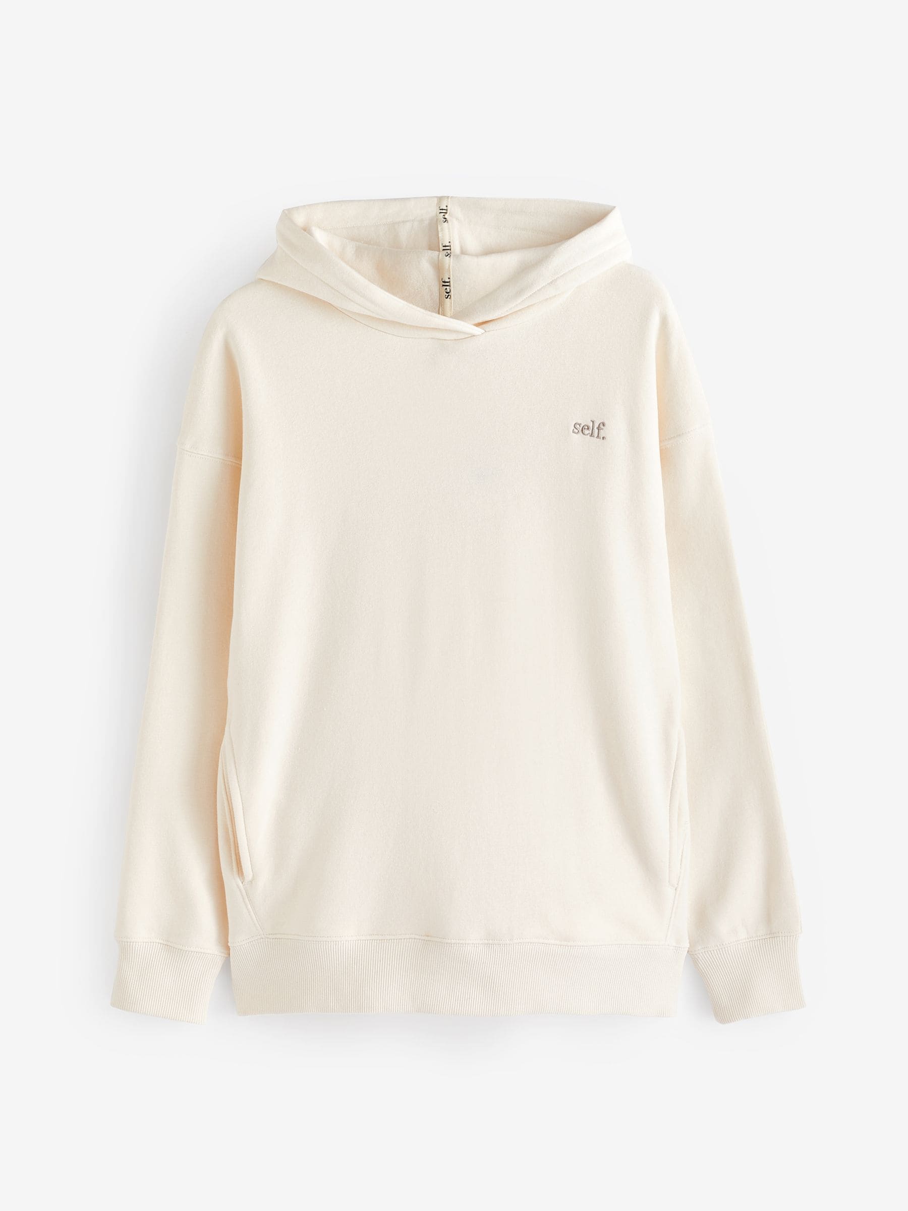 Ecru wit - Self. hoody