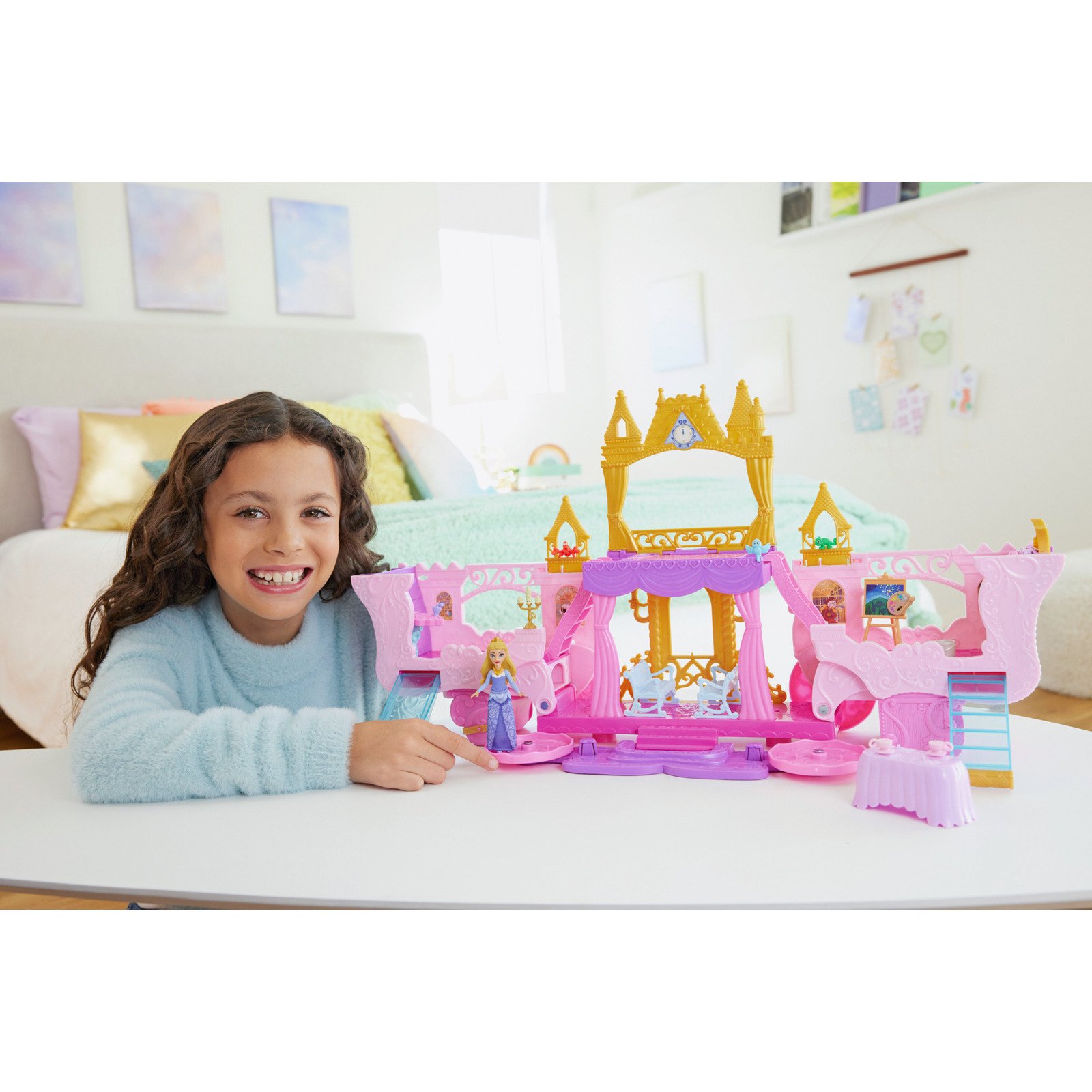 Disney Prinzessin Verwandlungs-Spielset Kutsche zu Schloss