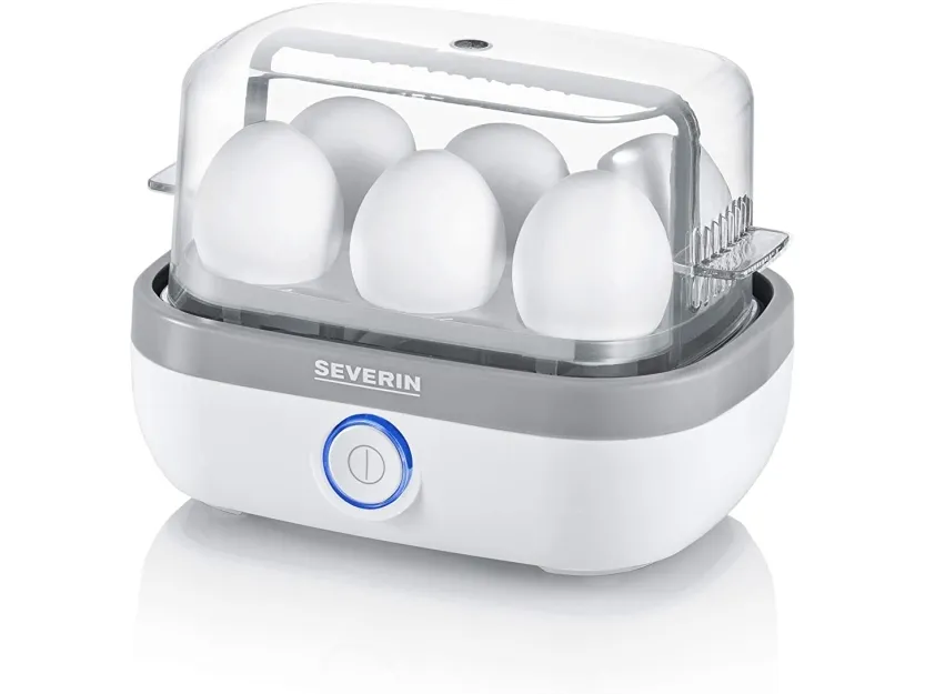 SEVERIN EK 3164 - Æggekoger - 420 W - hvid/grå