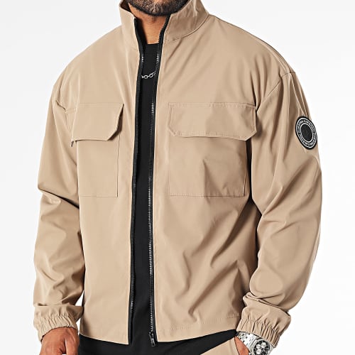 Ensemble Veste Zippée Et Pantalon Jogging 0032 0030 Beige