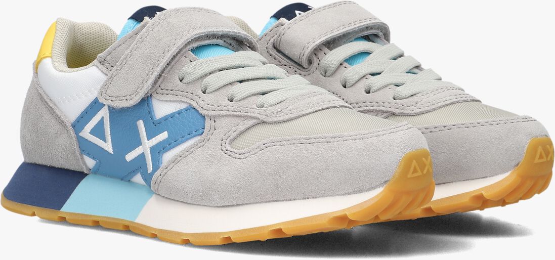 SUN68 grijze sun68 lage sneakers boys jaki bicolor