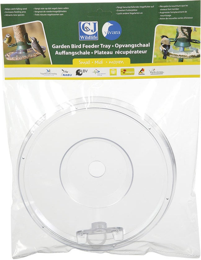 CJ Wildlife opvangschaal transparant D 22,5 H 4 cm