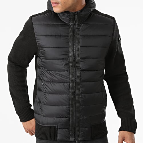 Veste Zippée Capuche Atlanta2 Noir