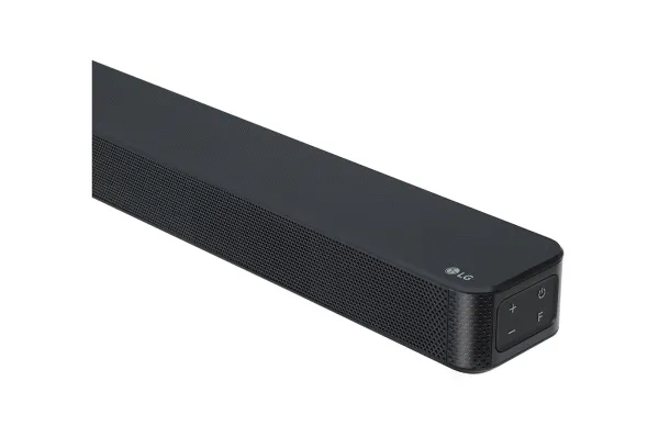 LG SN4 - Lydbarsystem - til TV - 2.1-kanal - trådløs - Bluetooth - App-kontrolleret - 300 Watt (Total) - sort