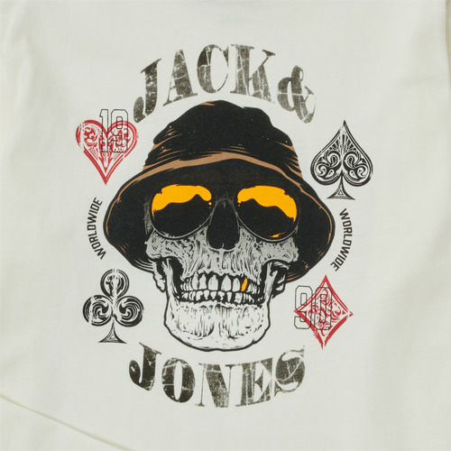 Jack & Jones - JORCAPTAIN TEE LS - Blanc