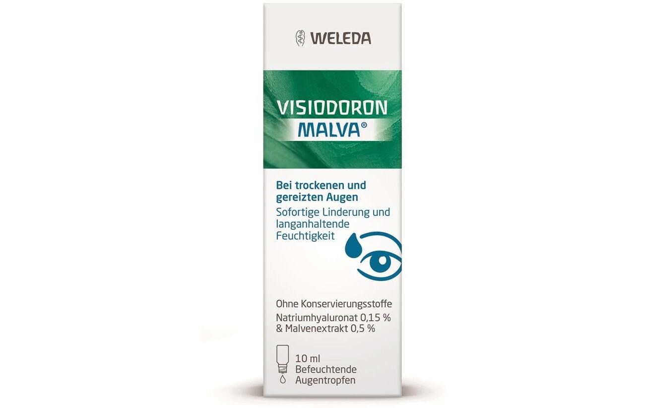Augentropfen Visiodoron Malva 10 mlNatürlich wirksame Augentropfen bei trockenen und gereizten Augen
