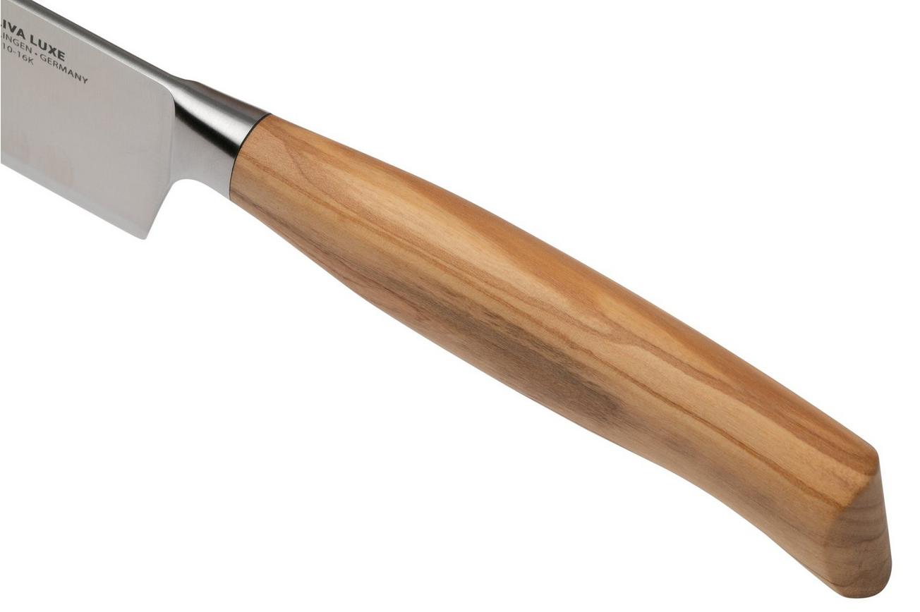 Messermeister Oliva Luxe LX610-16K santoku met kuiltjes, 16 cm