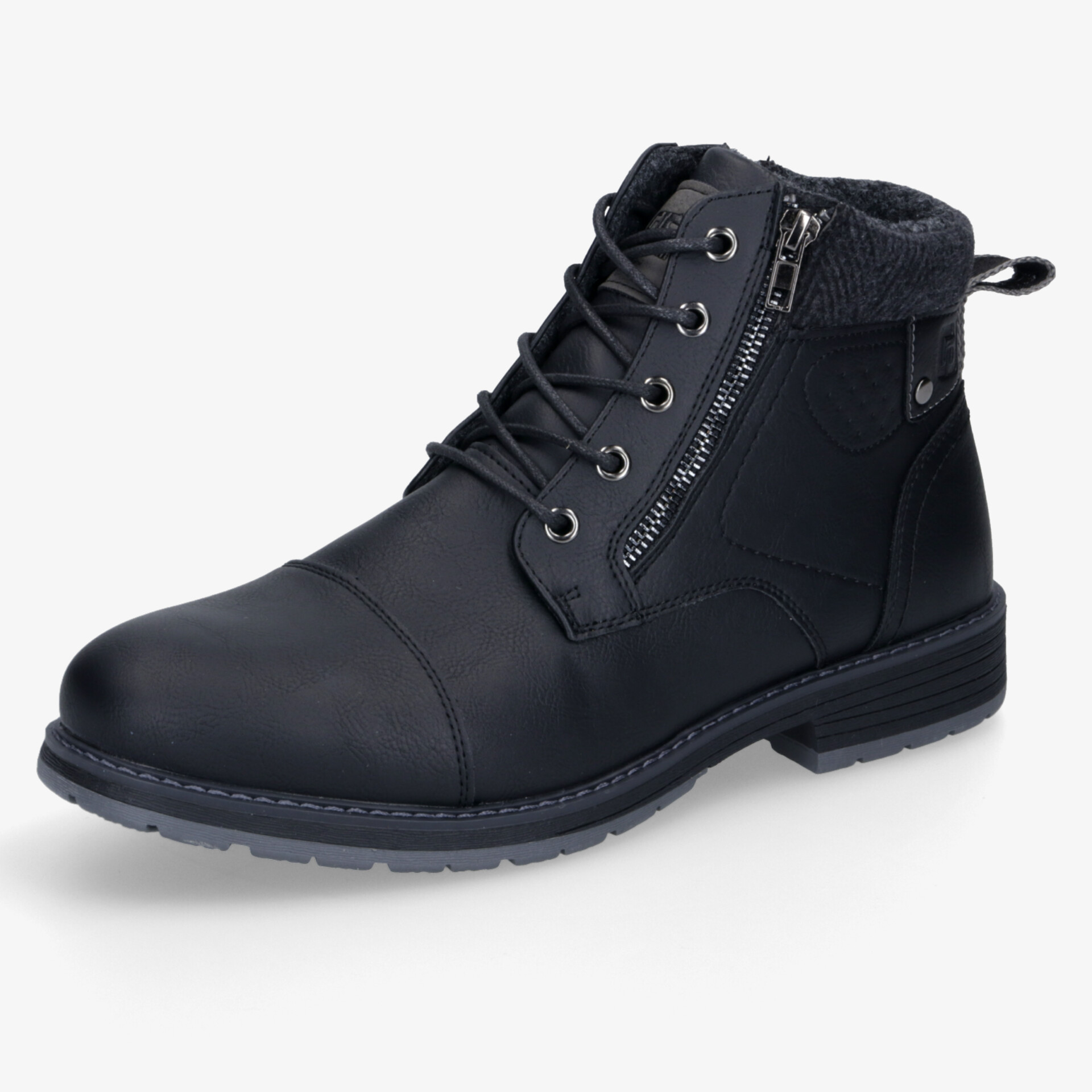 GORDON JACK Herren Stiefeletten schwarz
