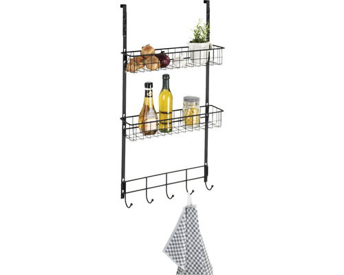 Wenko deurplank, zwart, 54112100