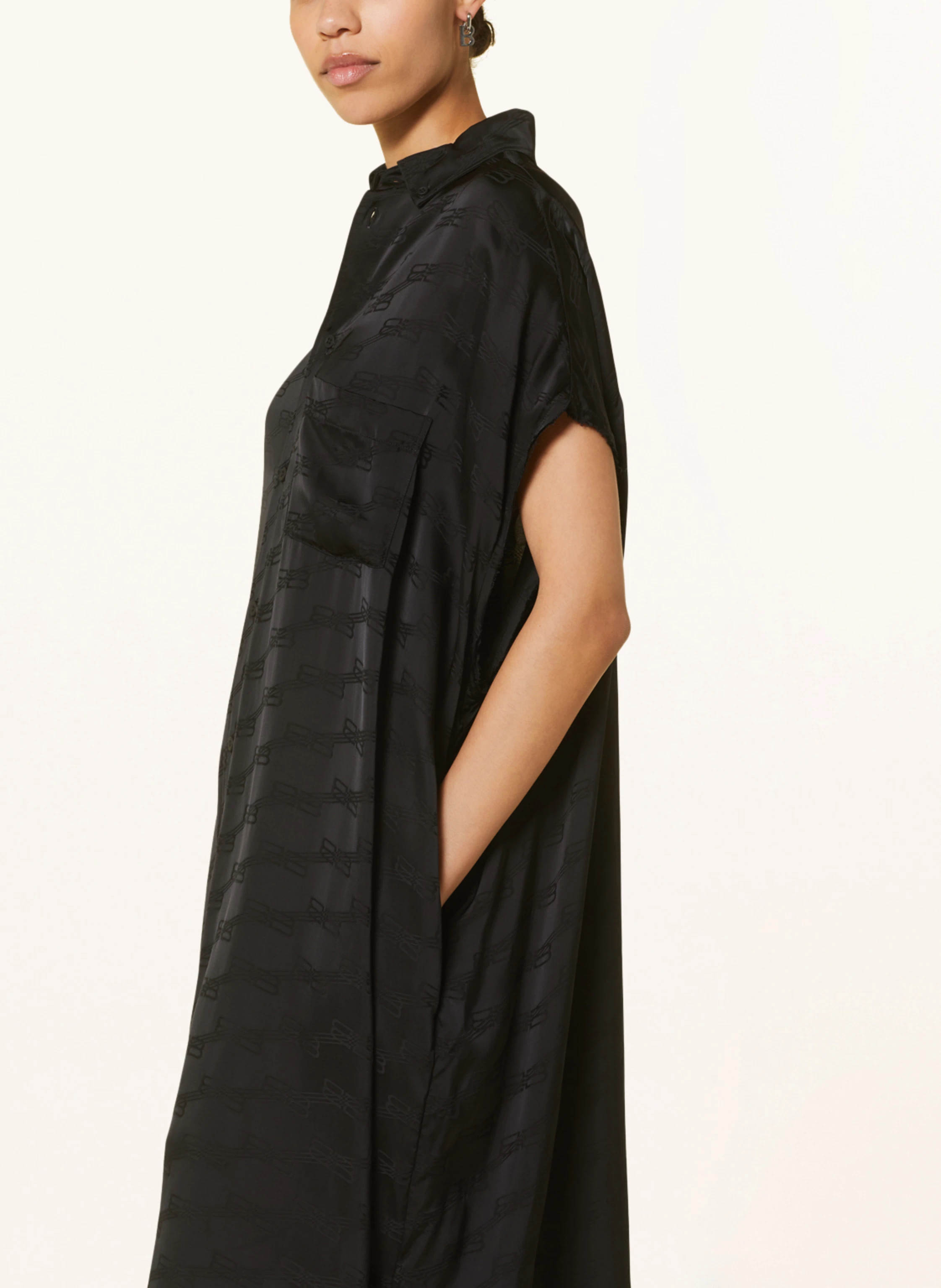 BALENCIAGA Hemdblusenkleid
