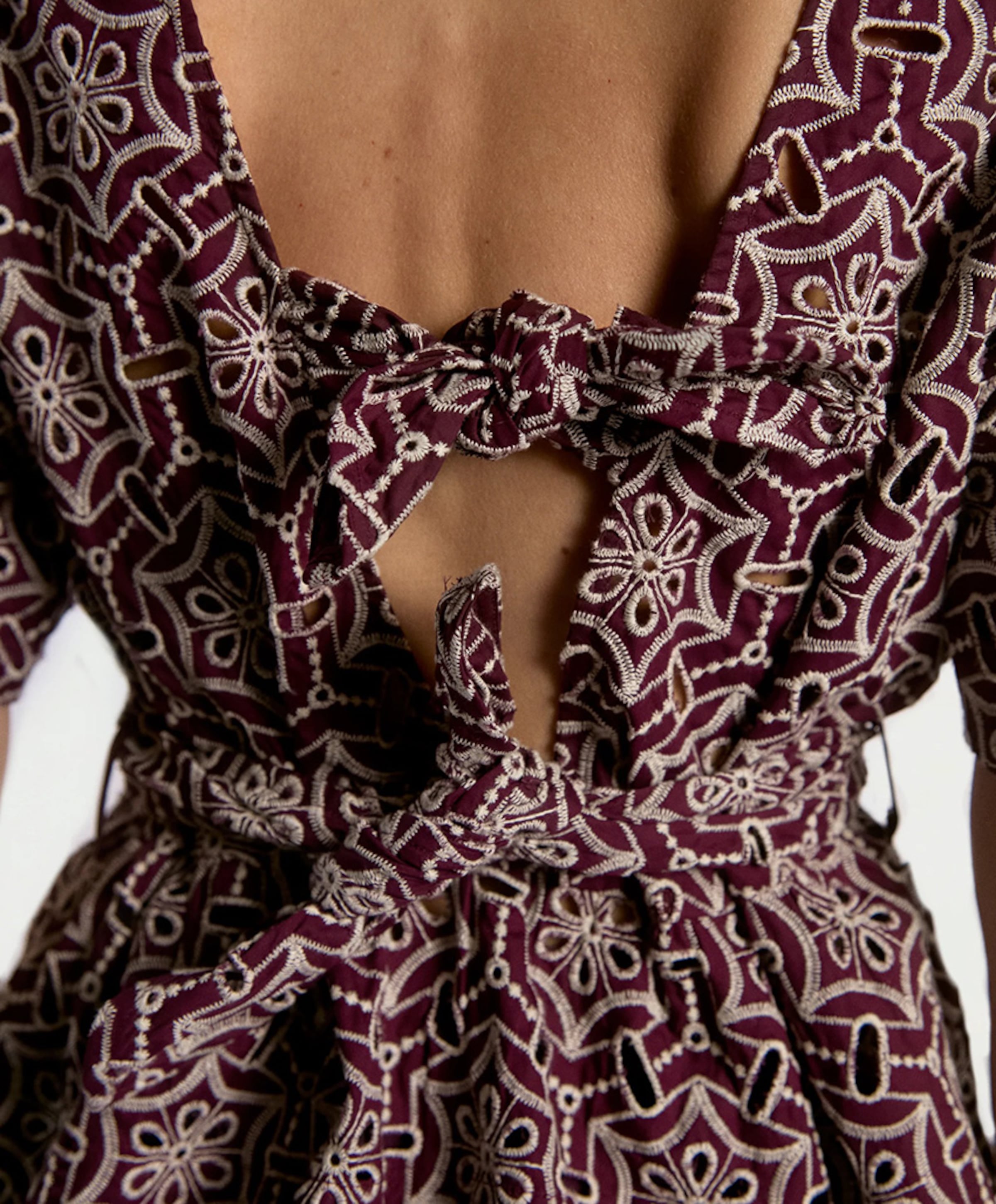 Aaiko Dames blouse bordeaux