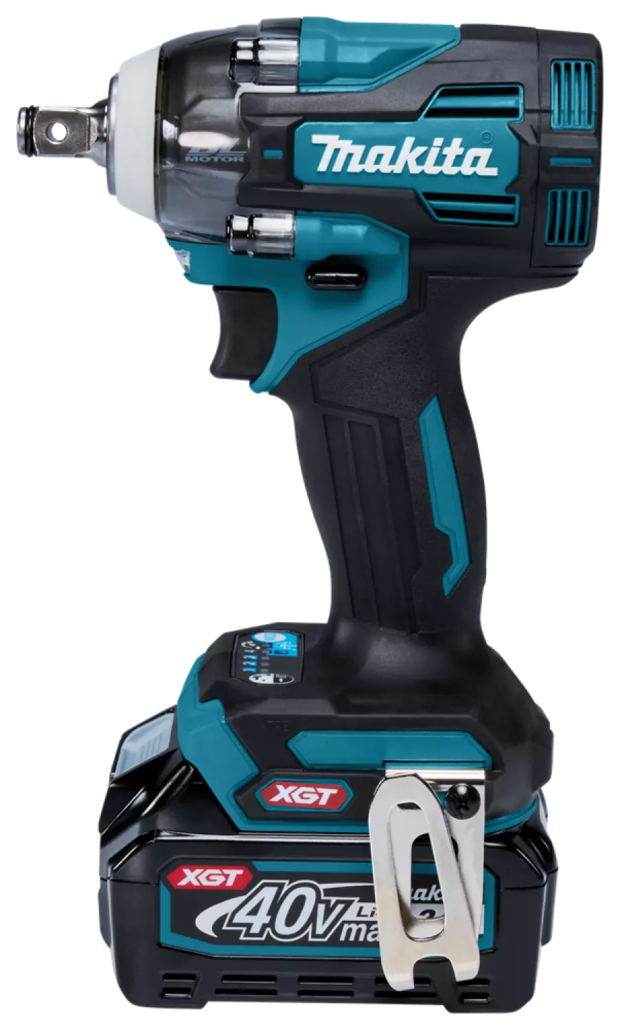 Makita TW004GD201 XGT 40V Max Li-ion Accu slagmoersleutel set (2x 2.5Ah) in Mbox - koolborstelloos