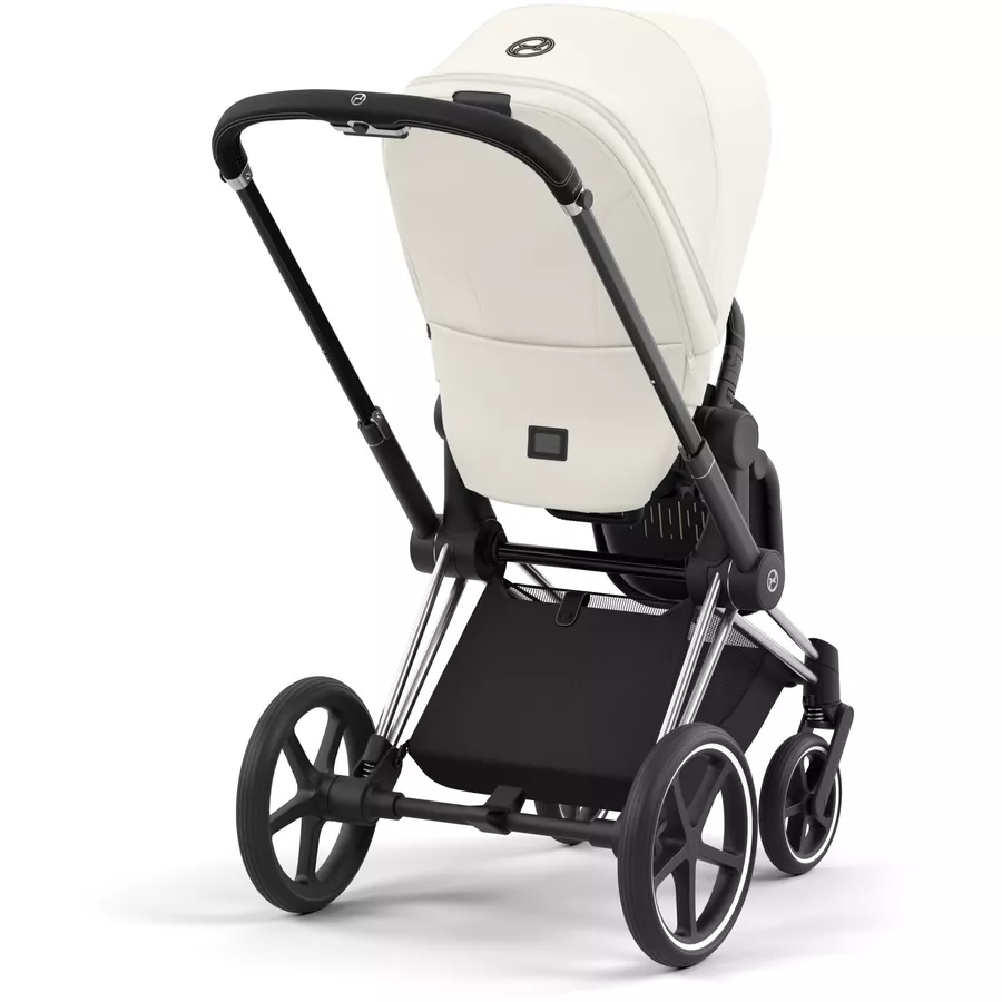 cybex PLATINUM Kombikinderwagen New Priam Chrome Black Off White